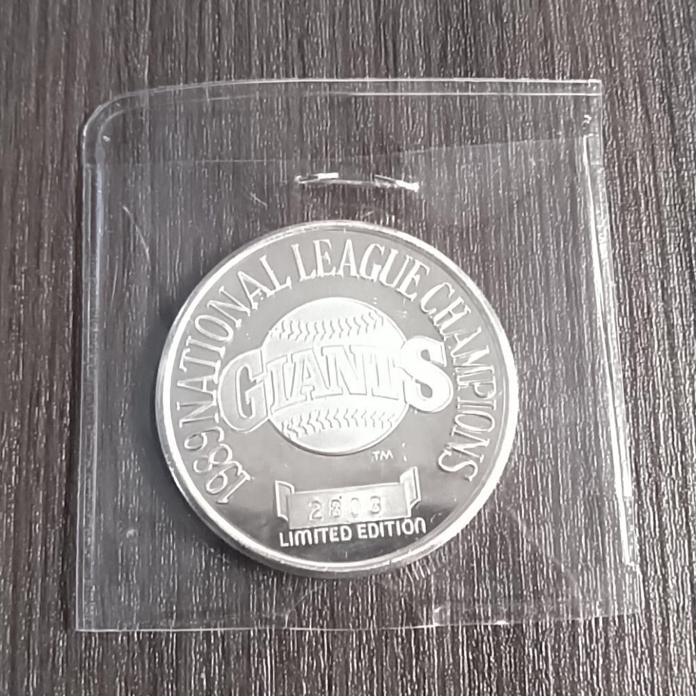 1989 World Series Battle of the Bay Coin